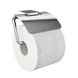 Держатель туалетной бумаги с крышкой EMCO Trend хром металл 0200 001 00 3 из 4