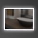Зеркало в ванную DEVIT Art 70x100см c подсветкой сенсорное включение прямоугольное 6032100 2 из 7