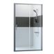 Двері скляні для душової ніші універсальні розсувні двосекційні HUPPE Classics 2 190x120см прозоре скло 6мм профіль хром C20402.069.321 1 з 7