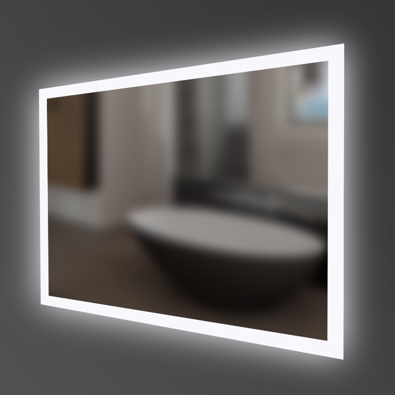 Дзеркало у ванну DEVIT Art 70x100см із підсвіткою сенсорне увімкнення прямокутне 6032100