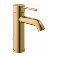 Змішувач для умивальника одновентильний GROHE Essence бронзовий латунь з донним клапаном 23589GN1