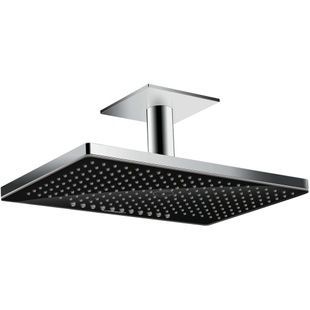 Верхній душ із кронштейном HANSGROHE Rainmaker Select 466мм латунь чорний 24004600