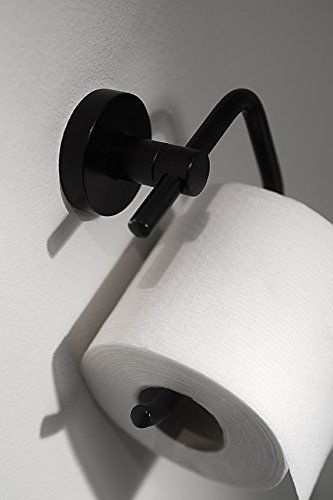 Тримач для туалетного паперу HACEKA Kosmos Black чорний метал 1142258