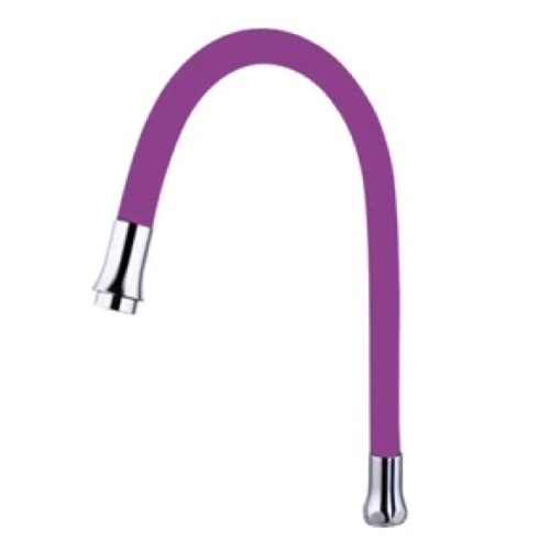 Излив для смесителя гибкий FRAP 55см латунный фиолетовый F7254
