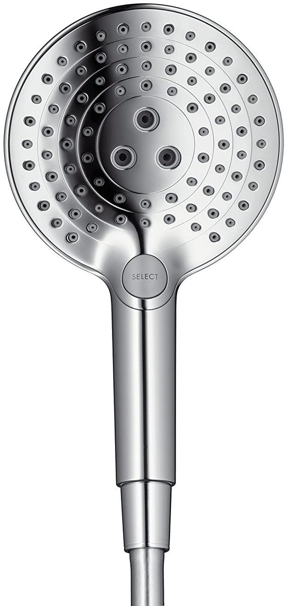 Душова система із термостатом HANSGROHE RAINDANCE SELECT S 240 SHOWERPIPE із верхнім душем латунна хром 27115000