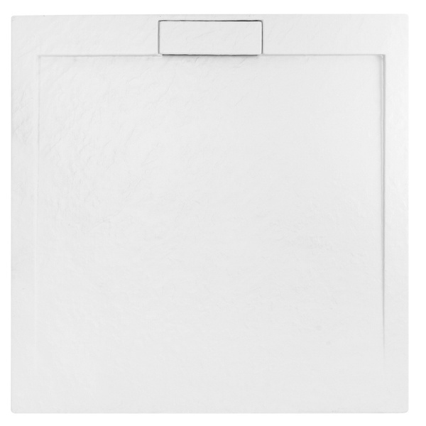 Піддон для душової кабіни REA GRAND WHITE REA-K4592 90x90x3.5см квадратний акриловий із сифоном білий