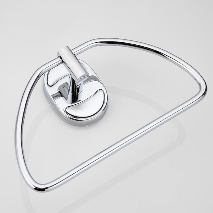 Держатель-кольцо для полотенец FRAP F1904-2 180мм округлый металлический хром