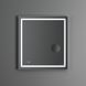 Зеркало прямоугольное для ванной AM.PM GEM 70x65см c подсветкой прямоугольное M91AMOX0653WG38 3 из 9