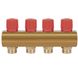Колектор для водопроводу ICMA 4 контури 1"/3/4" 1105 (Red) 871105PJ0511 3 з 3