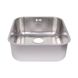 Кухонна мийка металева прямокутна APELL 430мм x 480мм матова 0.7мм без сифону врізна під стільницю FE450UBC 5 з 12
