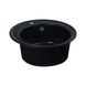 Мойка для кухни гранитная круглая PLATINUM 510 YARA 510x510x180мм без сифона черная PLS-A24817 4 из 5