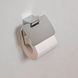 Тримач для туалетного паперу із кришкою EMCO Trend прямокутний металевий хром 020000100 4 з 4