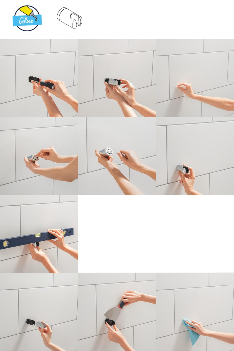 Душевой набор GROHE QuickFix Vitalio Comfort с ручной лейкой и шлангом с держателем хром 26399001