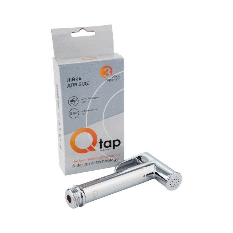 Лійка для гігієнічного душу Q-TAP QTCRMB020 хром латунь