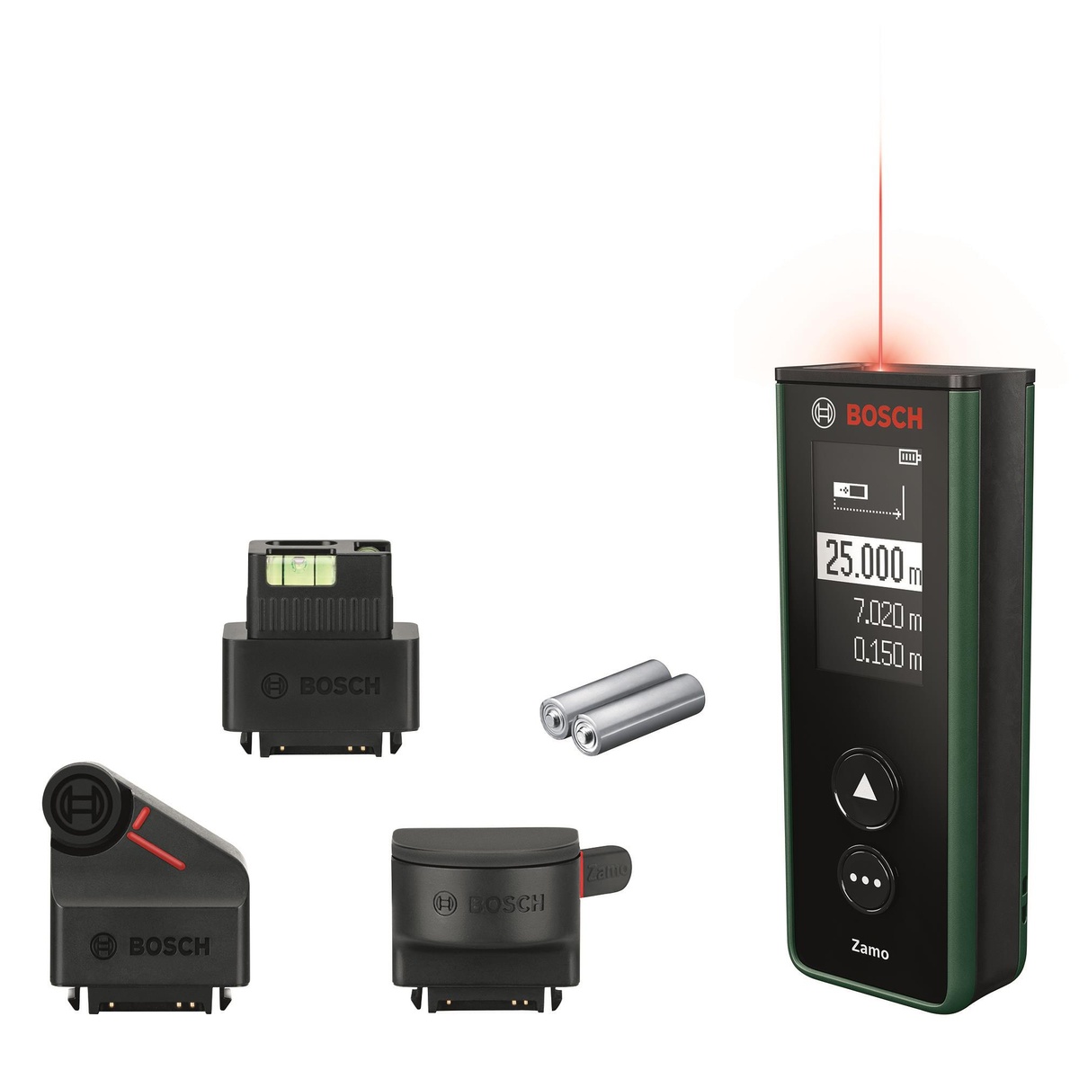 Дальномер лазерный Bosch Zamo, 0.15-20м, ±3мм, 0.85кг 0.603.672.901