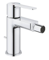 Кран для біде однозахватний GROHE Lineare S-Розміру хром латунь з донним клапаном 33848001