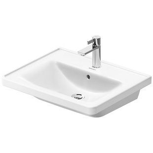 Умывальник подвесной DURAVIT D-Neo 600x480x165мм прямоугольный белый 2367600000
