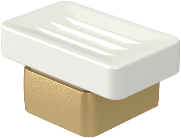 Мильниця для ванної настінна HACEKA Aline Gold кераміка золотий 1196883