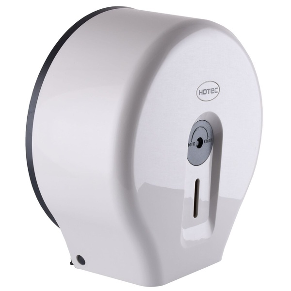 Диспенсер для туалетного паперу HOTEC 14.201 ABS білий пластик 000020513