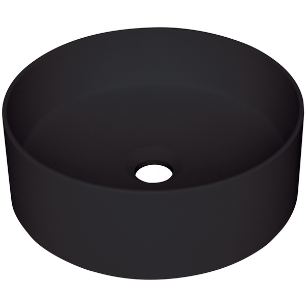 Умывальник накладной DEANTE Silia 360x360x125мм круглый черный CQS_NU4S