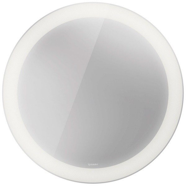 Дзеркало у ванну DURAVIT Happy D.2 Plus 90x90см із підсвіткою сенсорне увімкнення кругле HP7481S0000