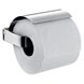 Держатель для туалетной бумаги с крышкой EMCO Loft прямоугольный металлический хром 050000100 1 из 5