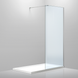 Перегородка стеклянная для душа 100см x 200см VOLLE Walk-In стекло прозрачное 8мм 18-08-100H 1 из 2