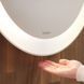 Зеркало в ванную DURAVIT Happy D.2 Plus 90x90см c подсветкой сенсорное включение круглое HP7481S0000 3 из 9