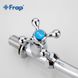 Кран на одну воду для умивальника FRAP F4108 хром силумін F4108 3 з 5