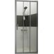 Двері скляні для душової ніші універсальні розсувні трисекційні HUPPE Classics 2 190x80см прозоре скло 4мм профіль хром C20301.069.321 1 з 7