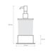 Дозатор для жидкого мыла BEMETA Plaza настольный на 200мл прямоугольный стеклянный хром 140109161 2 из 2