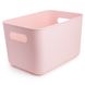 Ящик для зберігання MVM пластиковий рожевий 160x180x257 FH-11 S LIGHT PINK 1 з 10