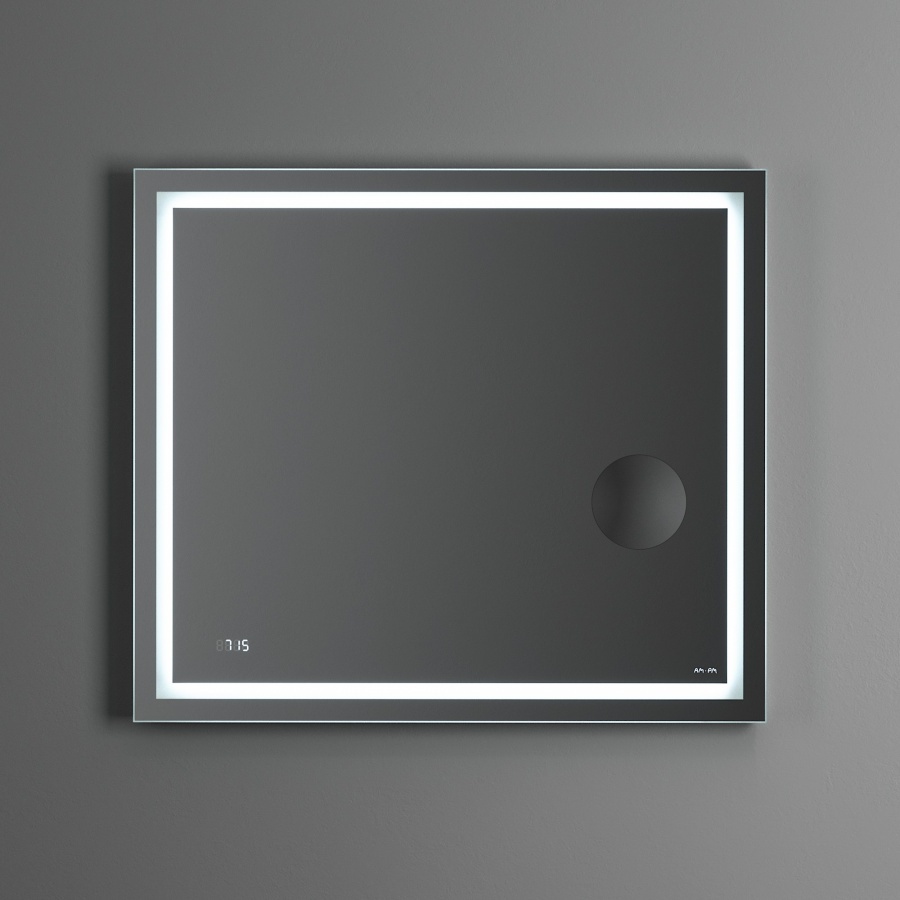 Зеркало прямоугольное для ванны AM.PM GEM 70x80см c подсветкой прямоугольное M91AMOX0803WG38