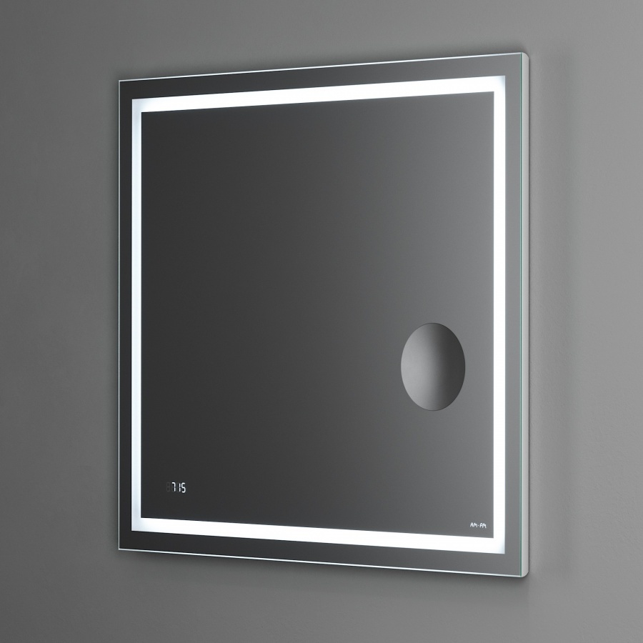 Зеркало прямоугольное для ванны AM.PM GEM 70x80см c подсветкой прямоугольное M91AMOX0803WG38