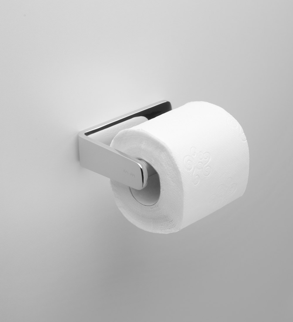 Тримач для туалетного паперу AM.PM Inspire A5034164 округлий металевий хром