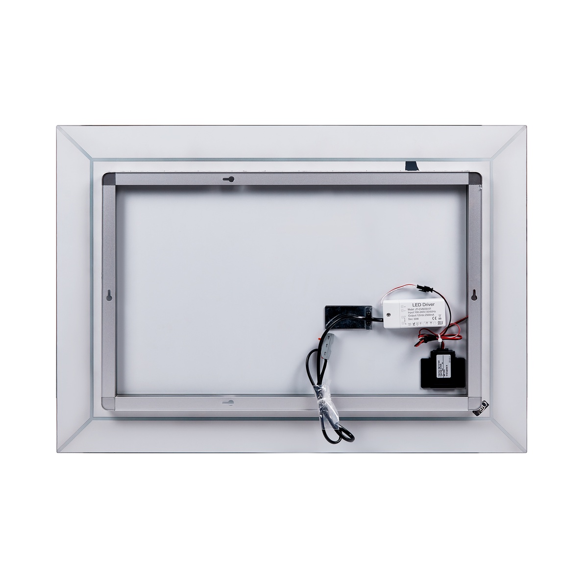 Зеркало прямоугольное для ванной Q-TAP Aries 50x70см c подсветкой сенсорное включение QT037816015070W