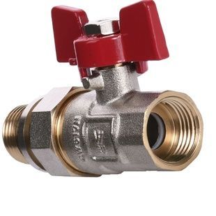 Кран кульовий WATER VALVE Q003 NV-V123 1/2" вн-зв з американкою PN20бар 000010226