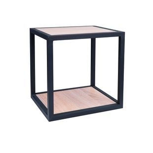 Полиця Q-TAP Taurus 30x30x25см монтаж на стіну чорний QT24763PP300WO