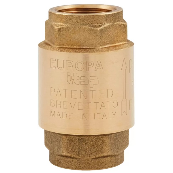 Обратный клапан для воды ITAP EUROPA 100 пружинный 1 1/4" внутренняя 000000520