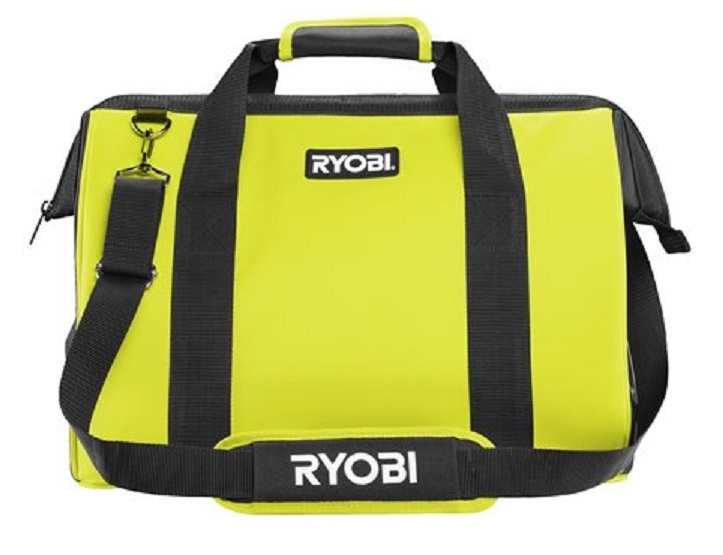 Сумка для инструмента Ryobi RAC256, для цепной пилы, съемный пластиковый поддон.