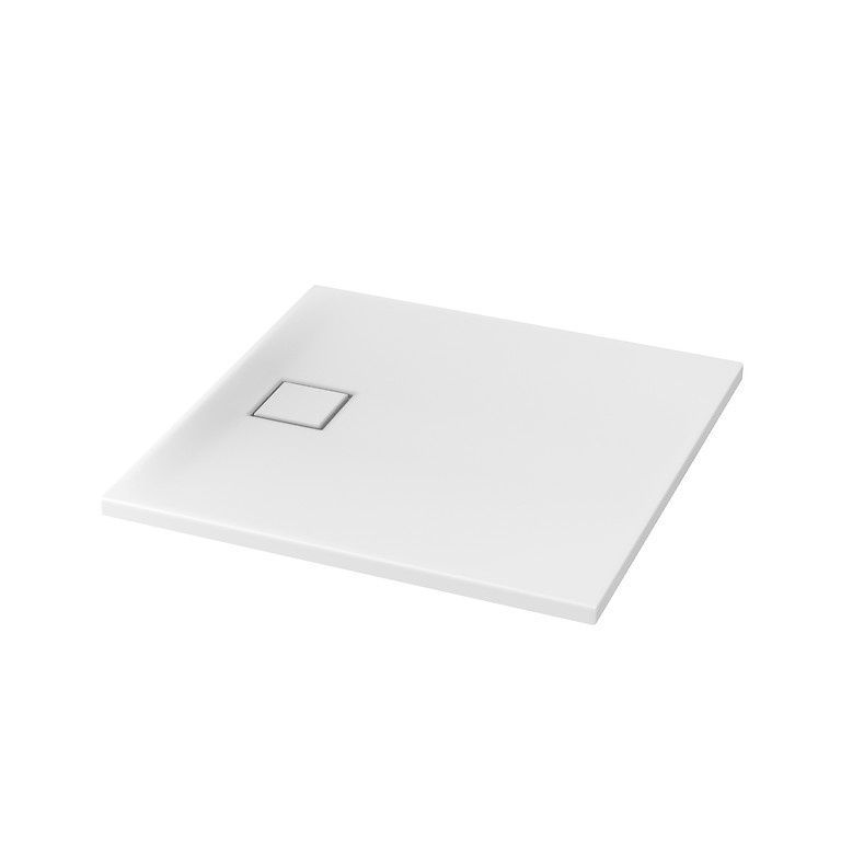 Поддон для душевой кабины CERSANIT Тако Slim 90x90x4см квадратный акрил c сифоном белый S601-122