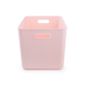 Ящик для хранения MVM пластиковый розовый 250x257x360 FH-14 XXL LIGHT PINK 6 из 10