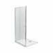 Дверь стеклянная для душевой ниши раздвижная двухсекционная KOLO First 100x190см прозрачное стекло 6мм профиль хром ZDDS10222003 1 из 3
