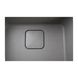 Кухонна мийка керамогранітна квадратна GLOBUS LUX BARBORA 510мм x 510мм сірий без сифону 000013966 6 з 6