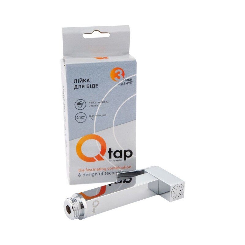 Лійка для гігієнічного душу Q-TAP B12 QTCRMB120 хром латунь