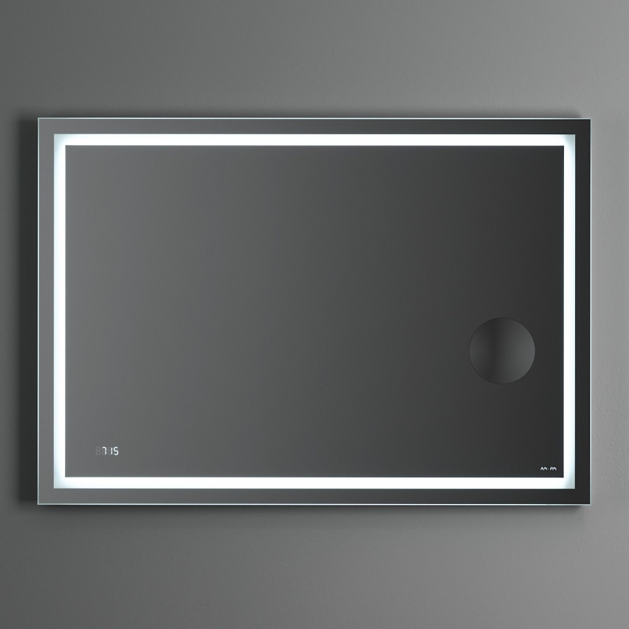 Зеркало прямоугольное для ванной AM.PM GEM 70x100см c подсветкой прямоугольное M91AMOX1003WG38