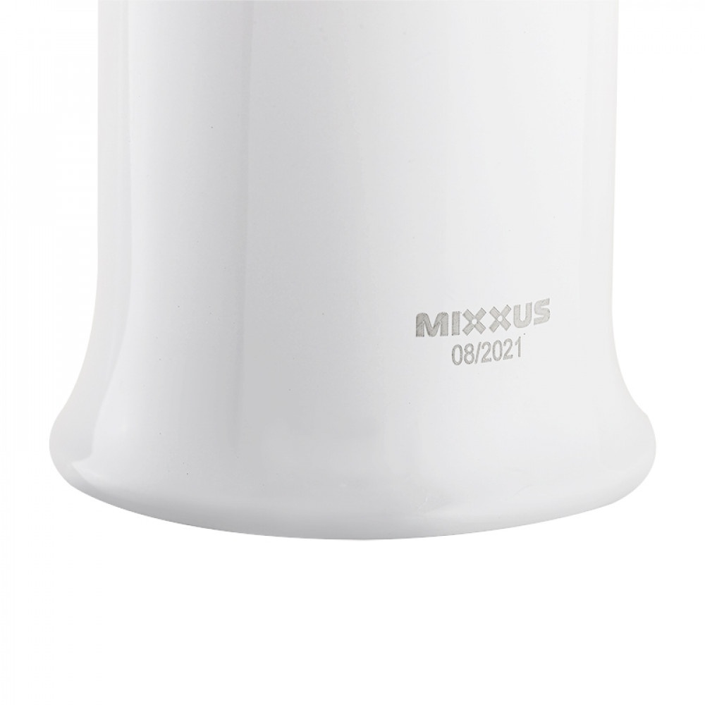 Cмеситель для умывальника однорычажный MIXXUS PREMIUM EDEM 001 белый латунь MI5843