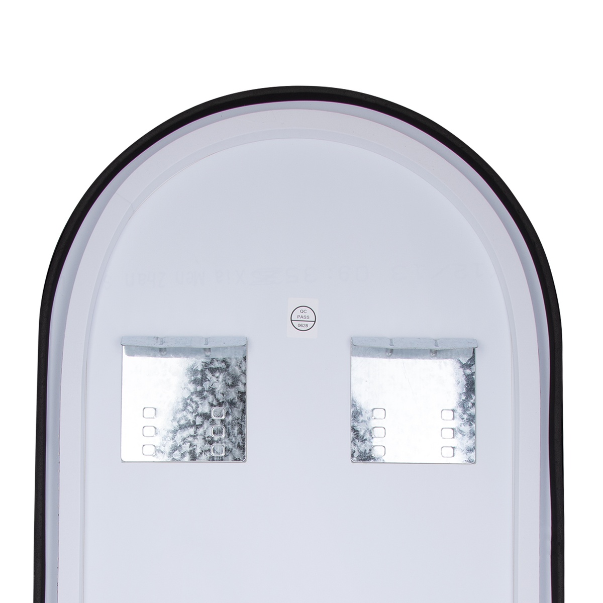 Зеркало в ванную Q-TAP Scorpio 90x50см c подсветкой овальное QT14787001B
