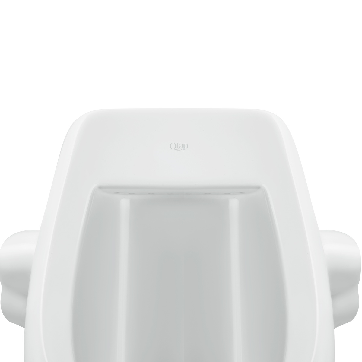 Пісуар підвісний Q-TAP Baby білий із зовнішнім підводом води QT2388U460EWD