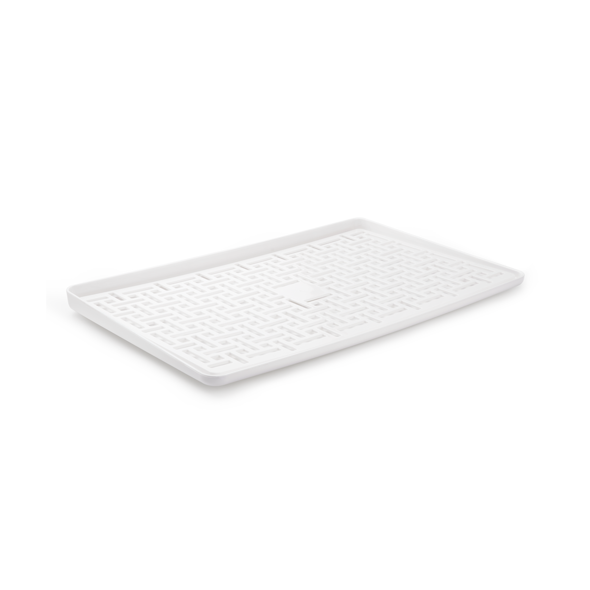 Сушилка для посуды MVM 388x245x20мм пластиковая белая DR-04 WHITE
